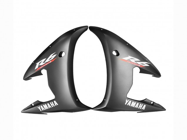 2005 Yamaha YZF 600 R6 Motorcycle Fairings - Matte Black Glossy Black Grey Red Canada