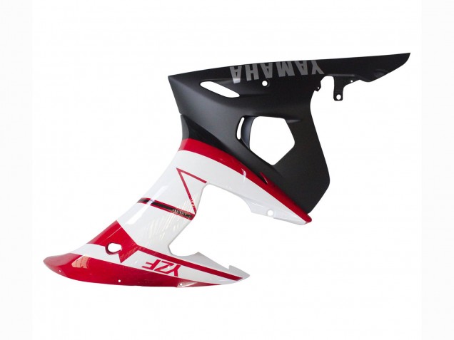 2005 Yamaha YZF 600 R6 Motorcycle Fairings - Red White Matte Black Canada