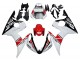 2005 Yamaha YZF 600 R6 Motorcycle Fairings - White Black Red Motul Canada