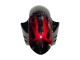 2005 Yamaha YZF 600 R6 Motorcycle Fairings - Black with Red Flame Canada
