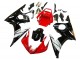 2005 Yamaha YZF 600 R6 Motorcycle Fairings - Red White Glossy Black Canada