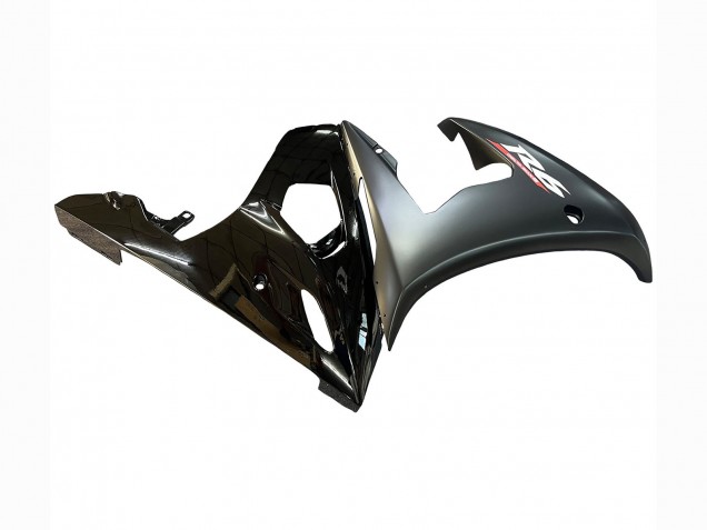 2005 Yamaha YZF 600 R6 Motorcycle Fairings - Glossy Black Matte Black Gold Canada