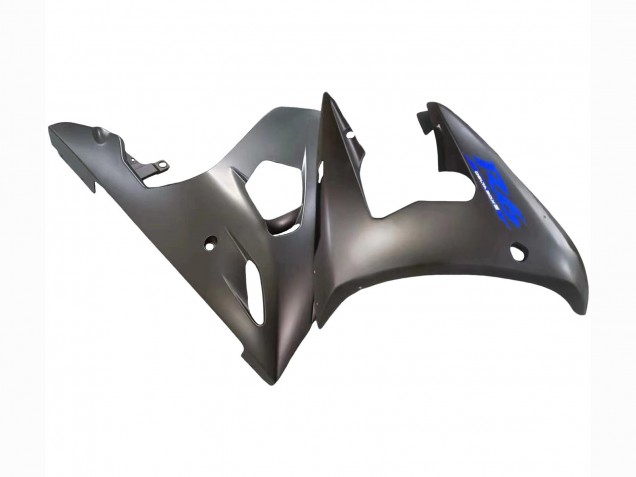 2005 Yamaha YZF 600 R6 Motorcycle Fairings - Black Blue Canada