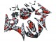 2005 Yamaha YZF 600 R6 Motorcycle Fairings - Black Red Grey Camouflage Canada