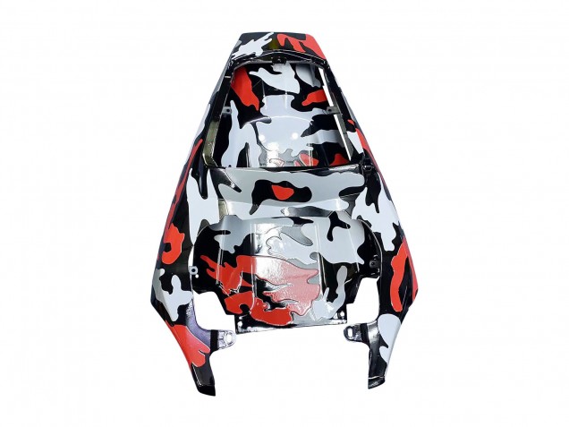 2005 Yamaha YZF 600 R6 Motorcycle Fairings - Black Red Grey Camouflage Canada