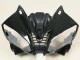 2006-2007 Yamaha YZF 600 R6 Motorcycle Fairings - Glossy Black Matte Black White Motul Michelin Canada