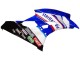 2006-2007 Yamaha YZF 600 R6 Motorcycle Fairings - White Blue Black Fimer Volvo Yamalube Sterilgarda Canada