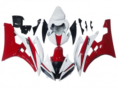 Purchase 2006-2007 Yamaha YZF 600 R6 Motorcycle Fairings - White Red Canada