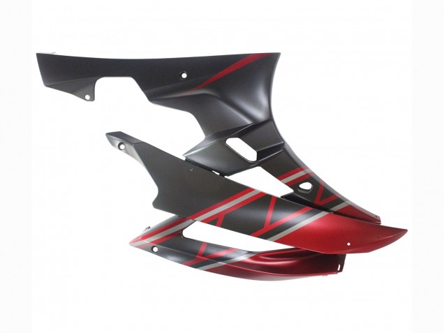 2006-2007 Yamaha YZF 600 R6 Motorcycle Fairings - Red Matte Black Canada