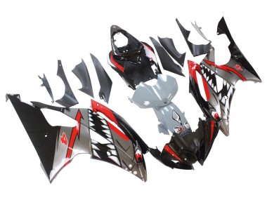 Purchase 2008-2016 Yamaha YZF 600 R6 Motorcycle Fairings - Silver Black Red Shark 4 Canada