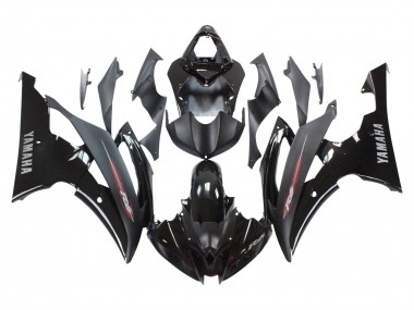 Purchase 2008-2016 Yamaha YZF 600 R6 Motorcycle Fairings - Glossy Black Matte Black Canada