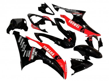 Purchase 2008-2016 Yamaha YZF 600 R6 Motorcycle Fairings - Red Glossy Black DENSO Yamalube 21 Canada