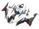 2008-2016 Yamaha YZF 600 R6 Motorcycle Fairings - White Matte Black Red Decals Canada
