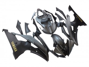 Purchase 2008-2016 Yamaha YZF 600 R6 Motorcycle Fairings - Grey Matte Black Gold Decals Canada