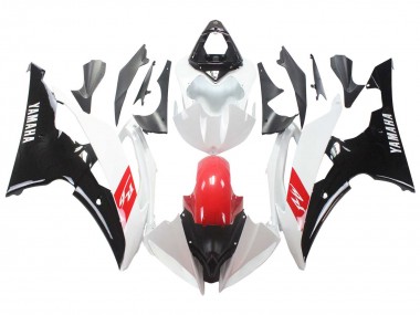 Purchase 2008-2016 Yamaha YZF 600 R6 Motorcycle Fairings - White Red Glossy Black Canada