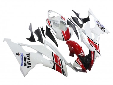 Purchase 2008-2016 Yamaha YZF 600 R6 Motorcycle Fairings - White Red Black Motul Michelin Canada