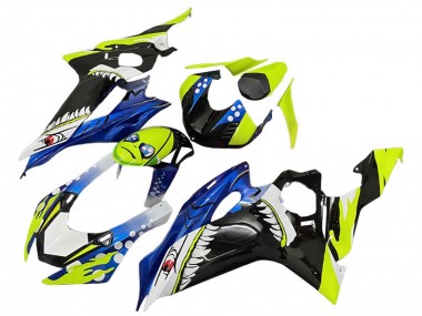 Purchase 2008-2016 Yamaha YZF 600 R6 Motorcycle Fairings - Green Blue Black Shark Canada