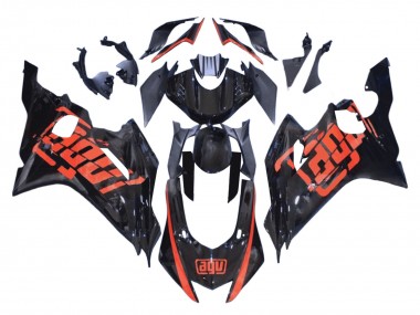 Purchase 2008-2016 Yamaha YZF 600 R6 Motorcycle Fairings - Red Glossy Black Canada