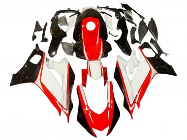 Purchase 2017-2023 Yamaha YZF 600 R6 Motorcycle Fairings - White Red Glossy Black Canada