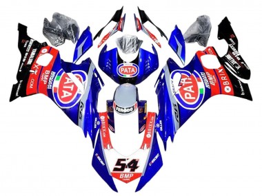 Purchase 2017-2023 Yamaha YZF 600 R6 Motorcycle Fairings - Red Blue Black Pata Canada