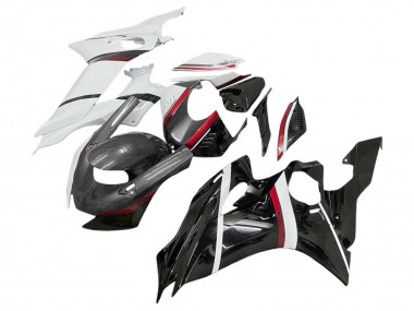 Purchase 2017-2023 Yamaha YZF 600 R6 Motorcycle Fairings - White Red Glossy Black Carbon Fiber Style Canada