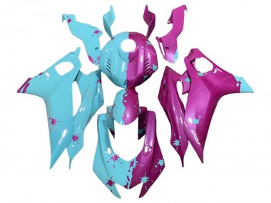 Purchase 2017-2023 Yamaha YZF 600 R6 Motorcycle Fairings - Blue Pink Canada
