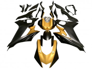 Purchase 2017-2023 Yamaha YZF 600 R6 Motorcycle Fairings - Gold Matte Black Canada