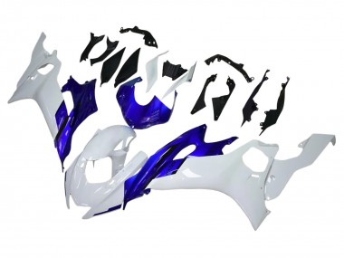 Purchase 2017-2023 Yamaha YZF 600 R6 Motorcycle Fairings - White Blue Canada