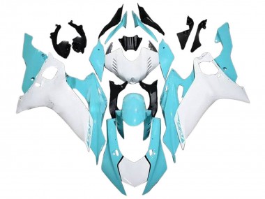 Purchase 2017-2023 Yamaha YZF 600 R6 Motorcycle Fairings - White Light Blue Canada