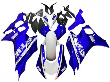 Purchase 2017-2023 Yamaha YZF 600 R6 Motorcycle Fairings - White Blue GYTR Canada