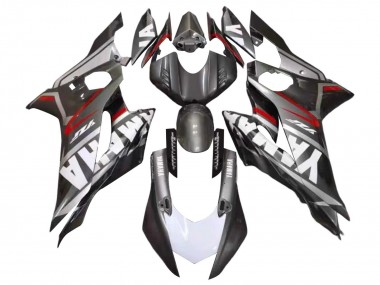 Purchase 2017-2023 Yamaha YZF 600 R6 Motorcycle Fairings - Matte Black White Red Canada