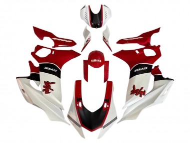 Purchase 2017-2023 Yamaha YZF 600 R6 Motorcycle Fairing - White Red Black Canada