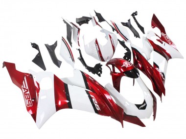 Purchase 2017-2023 Yamaha YZF 600 R6 Motorcycle Fairings - White Red Black Canada