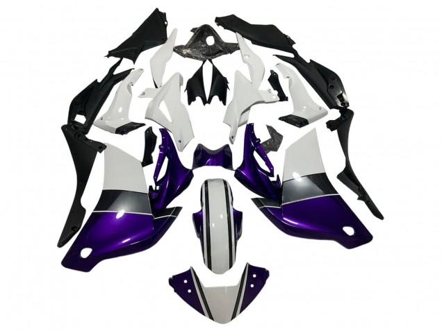 2011-2015 Honda CBR250RR Motorcycle Fairings - White Dark Purple Black Canada