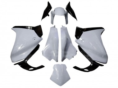 Purchase 2010-2014 Honda VFR 1200 Motorcycle Fairings - White Glossy Black Canada
