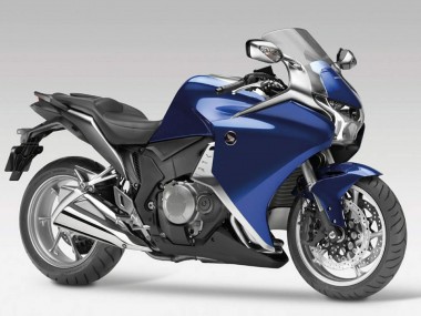 Purchase 2010-2014 Honda VFR 1200 Motorcycle Fairings - Blue Black Canada