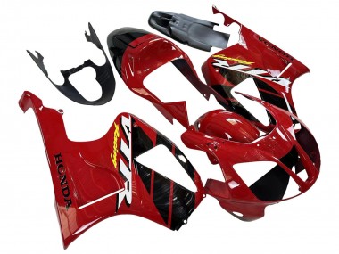Purchase 2000-2006 Honda VTR1000 Motorcycle Fairings - Red Black Stripe Racing Canada