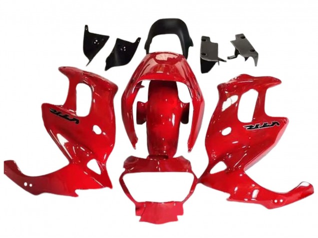 1997-2005 Honda VTR1000F Motorcycle Fairings - Glossy Red Canada