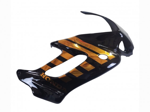 1997-2005 Honda VTR1000F Motorcycle Fairings - Glossy Black Gold Canada