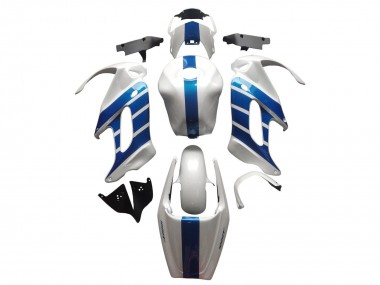 Purchase 1997-2005 Honda VTR1000F Motorcycle Fairings - White Blue Canada