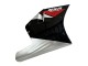 1988-1989 Honda NSR250R Motorcycle Fairings - Silver Red Glossy Black Canada
