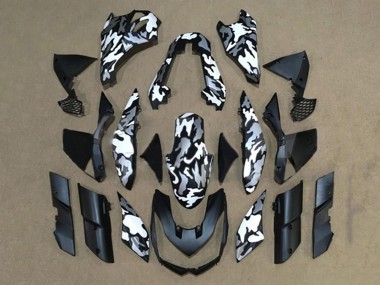 Purchase 2010-2013 Kawasaki Z1000 Motorcycle Fairings - Black White Camouflage Canada