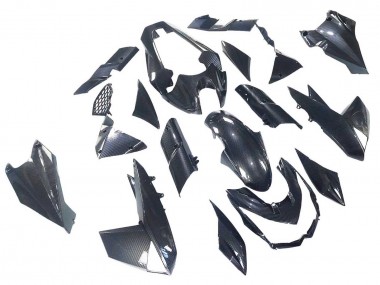 Purchase 2010-2013 Kawasaki Z1000 Motorcycle Fairings - Black Carbon Fiber Canada