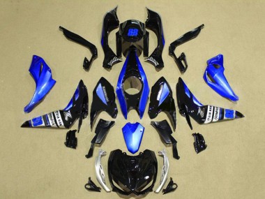 Purchase 2014-2019 Kawasaki Z1000 Motorcycle Fairing - Blue Glossy Black Canada