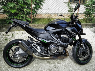 Purchase 2014-2019 Kawasaki Z1000 Motorcycle Fairings - Black Green Canada