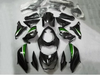 Purchase 2013-2018 Kawasaki Z800 Motorcycle Fairings - Glossy Black Green Silver Canada