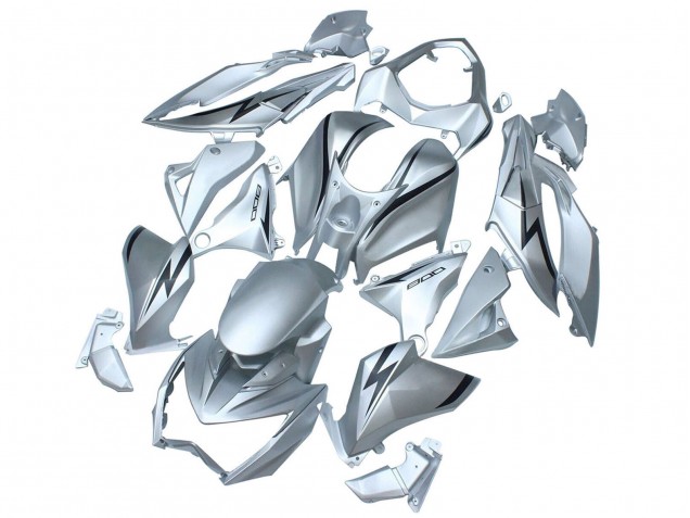 2013-2018 Kawasaki Z800 Motorcycle Fairings - Matte Silver Canada