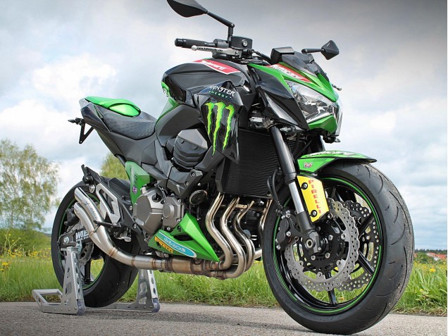 2013-2018 Kawasaki Z800 Motorcycle Fairings - Green Glossy Black Red Yellow Canada