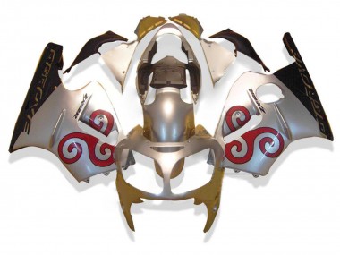Purchase 2000-2001 Kawasaki ZX12R Motorcycle Fairings - Silver Red Black Canada