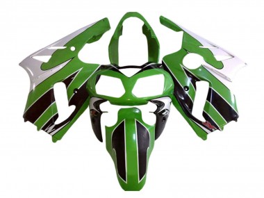 Purchase 2002-2006 Kawasaki ZX12R Motorcycle Fairings - White Green Black Canada